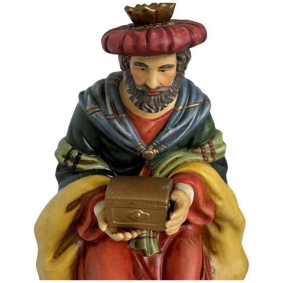 Vintage O’Well Grandeur Noel Wise Men Nativity Porcelain Replacement Piece - Picture 11 of 14